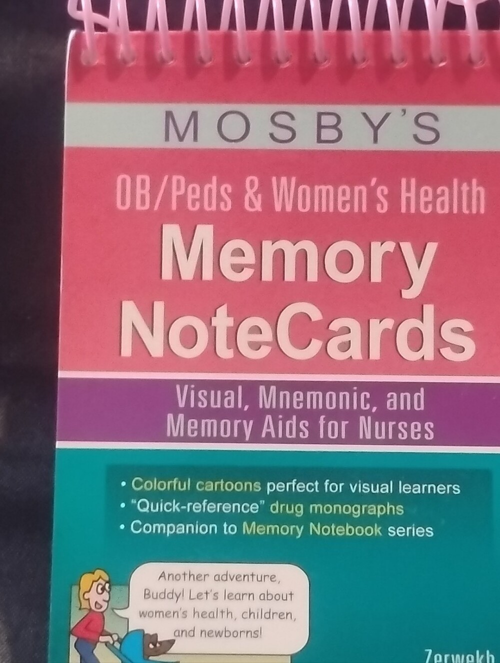 Memory NoteCards OB/Peds & Women's Health - Pink